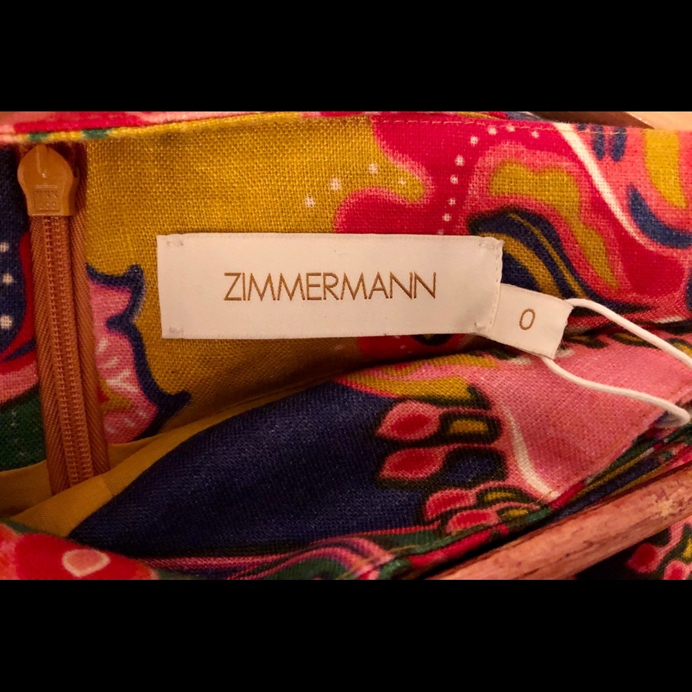 Zimmermann Lovestruck Shorts Size 0 - Picture 6 of 7